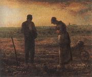 Jean Francois Millet The Angelus oil painting picture wholesale